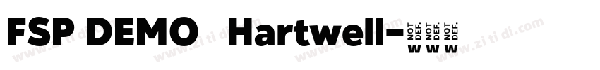 FSP DEMO   Hartwell字体转换